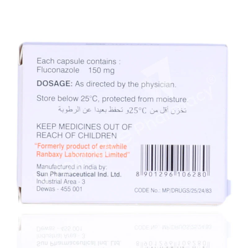 Flucoric 150mg Capsules 1'S - Image 3
