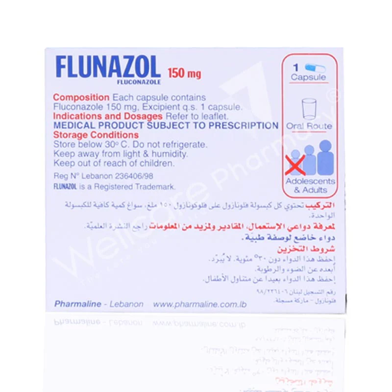 Flunazol 150mg Capsules 1'S - Image 3