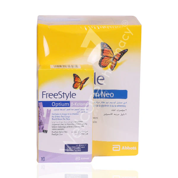 Freestyle Optium Neo Glucose Monitor +freestyle Optium B-Ketone Strips 10'S - Image 3