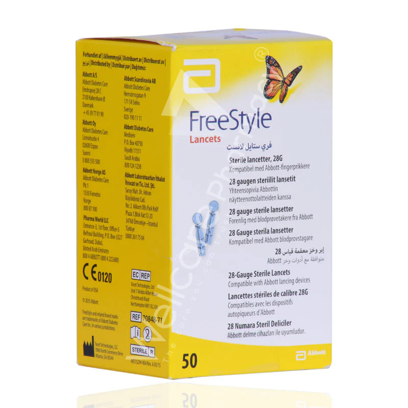 Freestyle Optium Neo Sterile Lancet 50'S