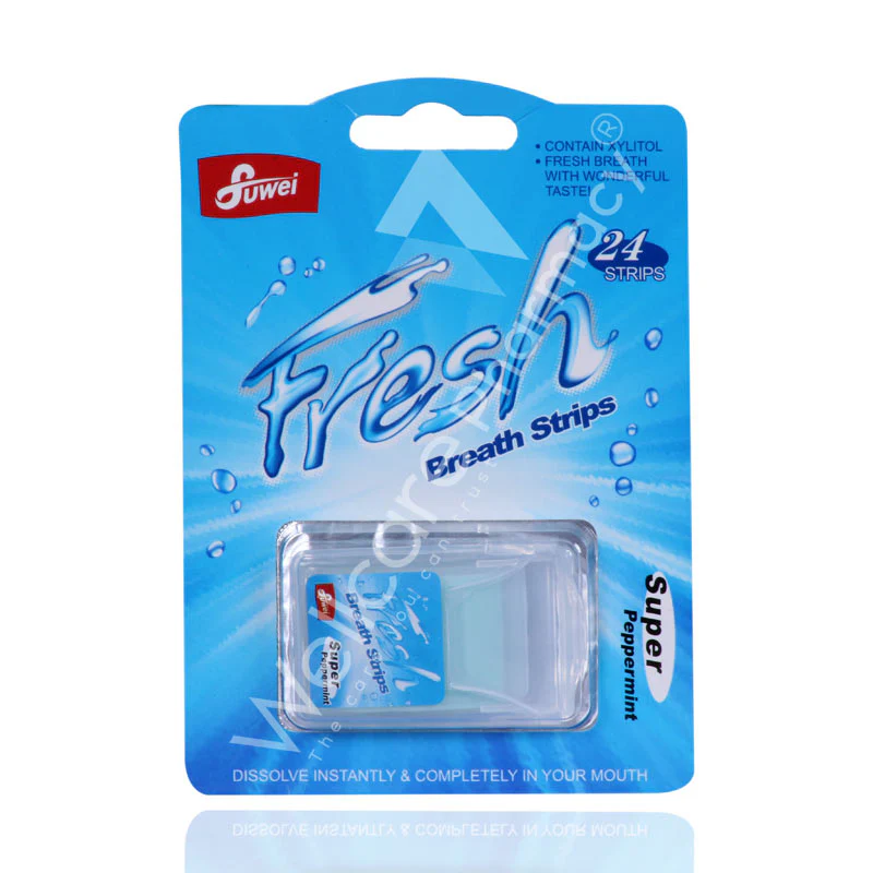 Fresh Super Breath Strips 24'S