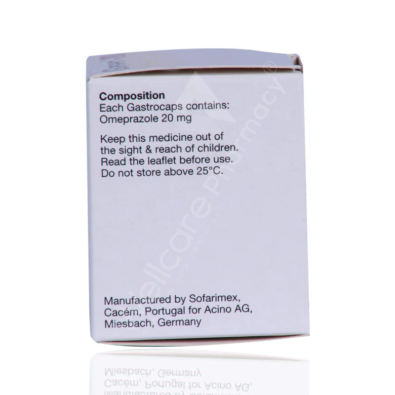 Gasec 20mg Capsules 28'S - Image 3