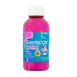 Gaviscon Double Action Mint Flavour Syrup 300ml - Image 2