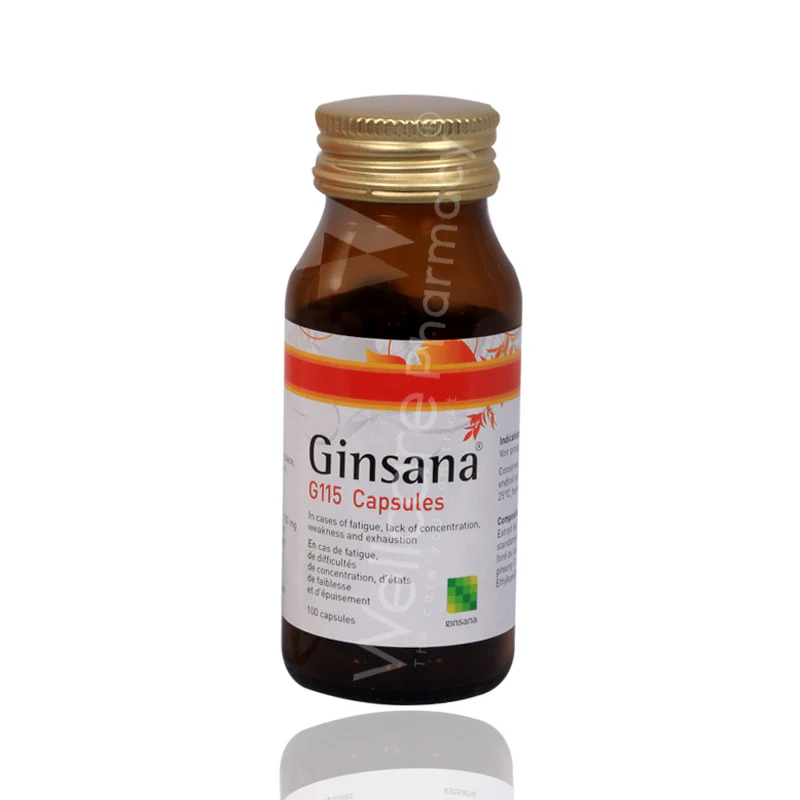 Ginsana G115 Capsules 100'S - Image 3