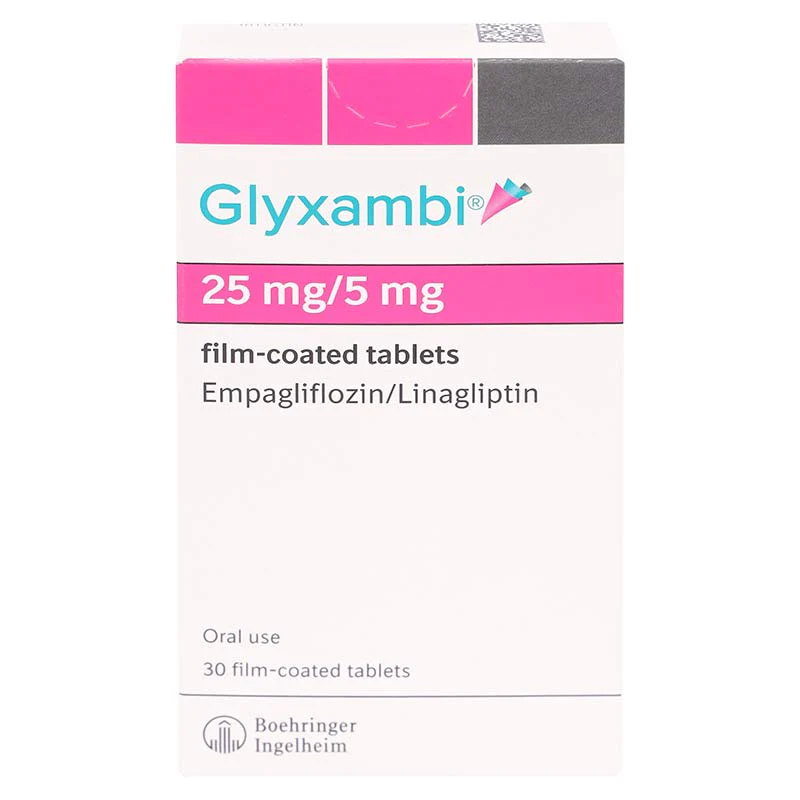 Glyxambi 25mg/5mg Tablets 30'S