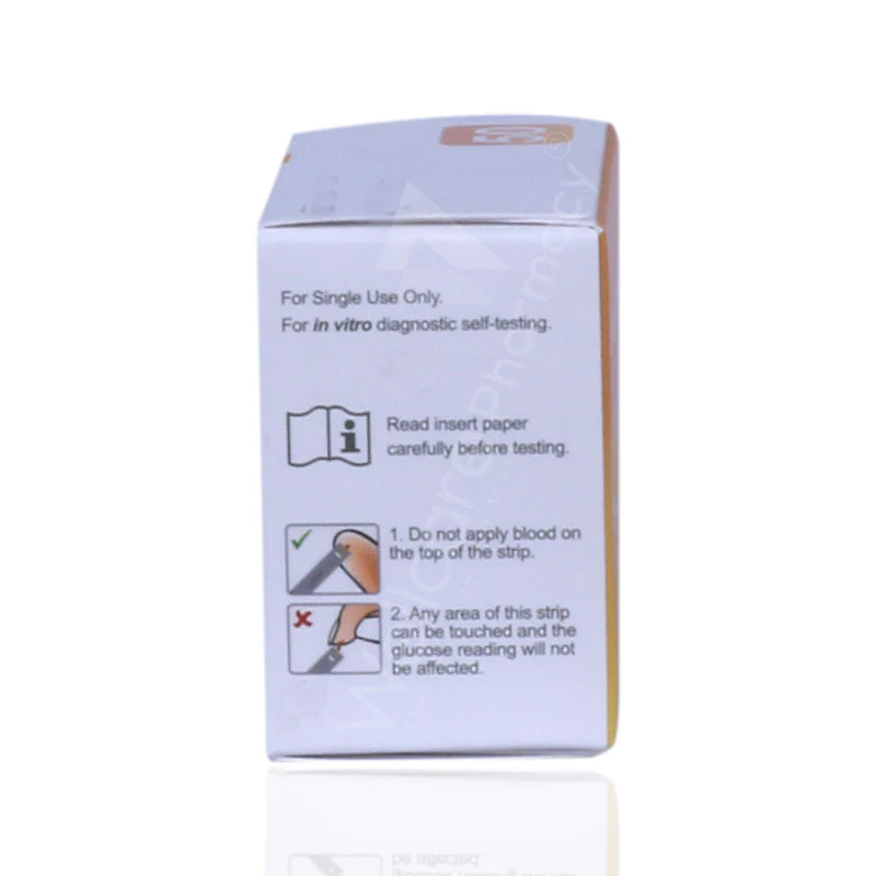 Gmate Blood Glucose Test Strips 50'S - Image 4