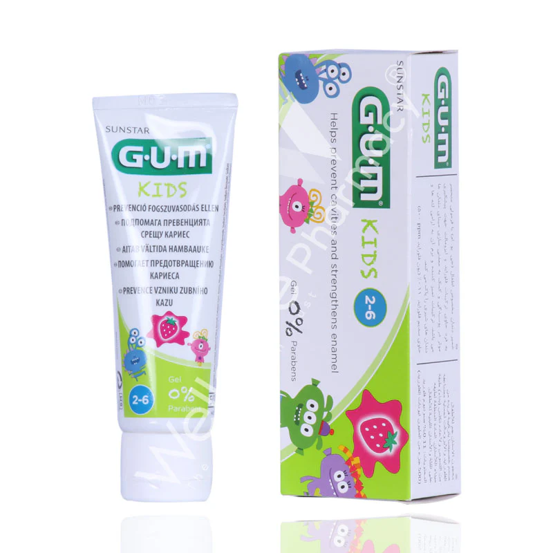 Gum Kids Tooth Paste 2-6 Years 50ml