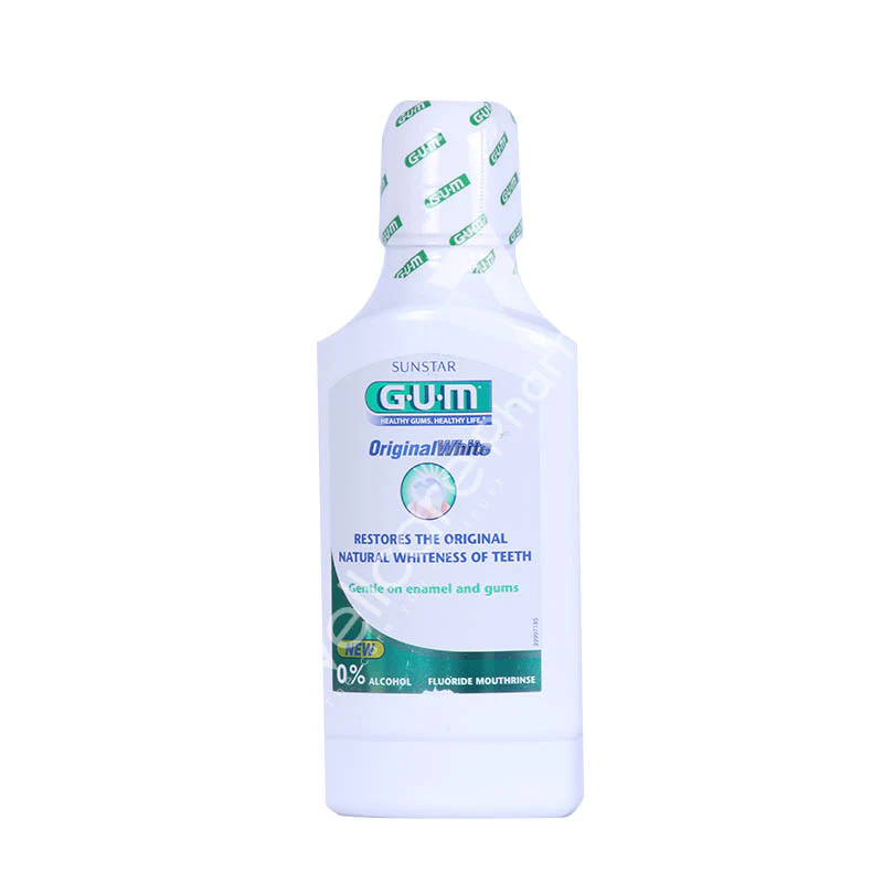 Gum Orginal White Mouth Wash 300ml