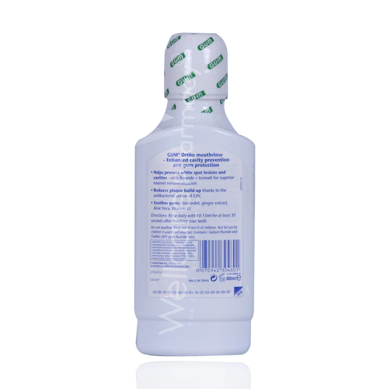 Gum Ortho Mouth Wash 300ml - Image 3