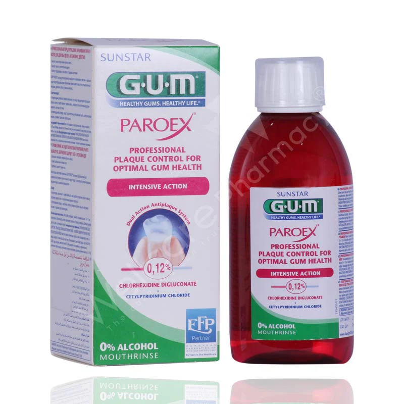 Gum Paroex Alchol Free Mouth Wash 300ml