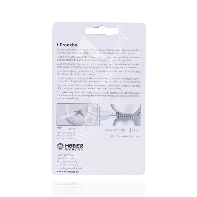 Hager Werken Miradent I-Prox Chx Pnk 6'S