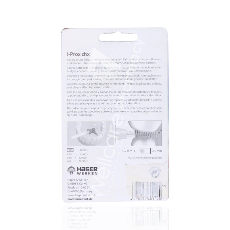 Hager Werken Miradent I-Prox Chx White 6'S - Image 3