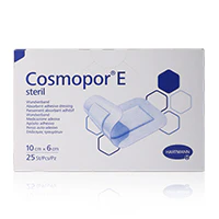 Hartmann Cosmopor E Steril Absorbent Adhesive Dressing 10x6cm 25'S - Image 2