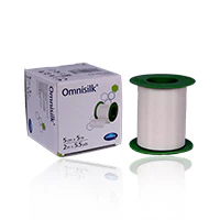 Hartmann Omnisilk 5x5cm Roll Plaster - Image 2