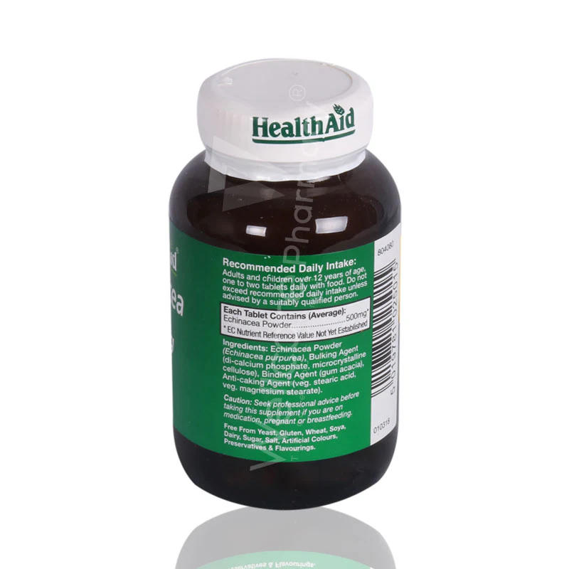 Health Aid Echinacea 500mg Tablets 60'S - Image 3