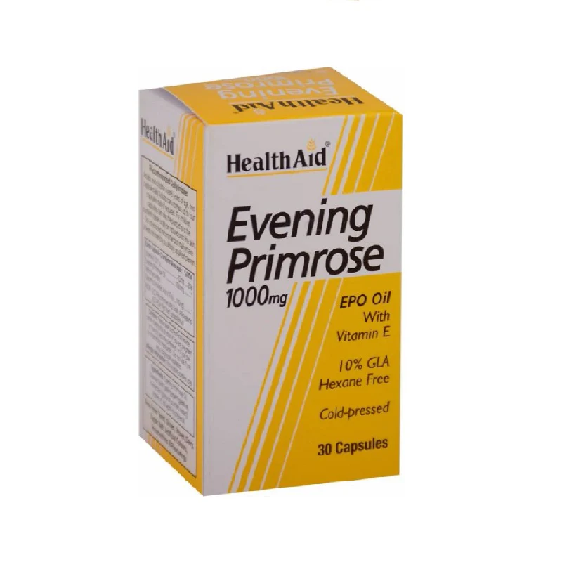 Health Aid Evening Primrose Oil 1000mg Capsules 30'S - Image 4