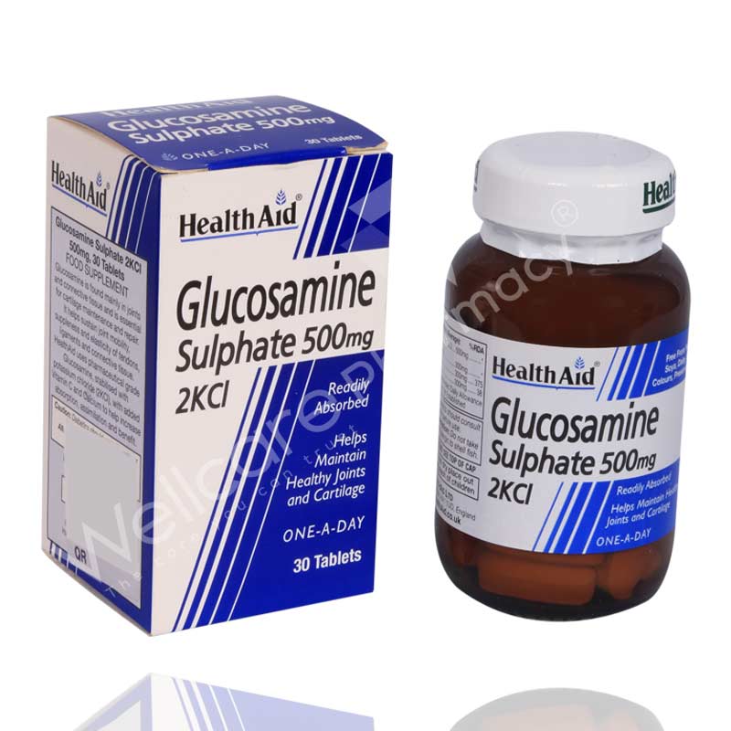 Health Aid Glucosamine Sulphate 500mg Tablets 30'S - Image 2