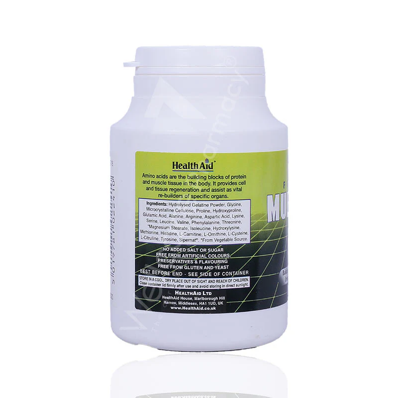 Health Aid Multi Amino Acids Tablets 60'S - Image 3