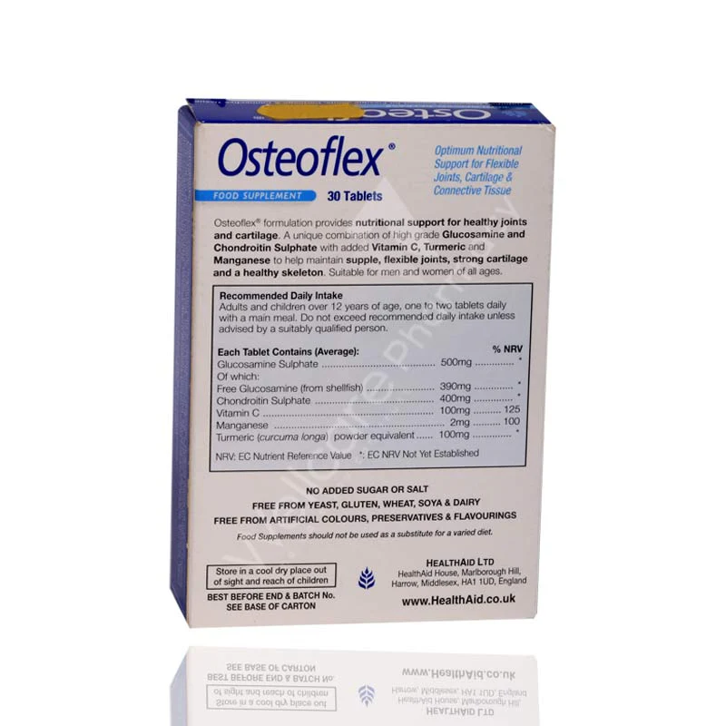 Health Aid Osteoflex Prolonged Release Tablets 30'S - Image 3