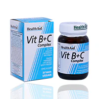 Health Aid Vit B + C Complex Tablets 30'S - Image 2