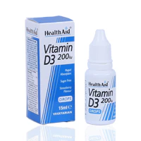 Health Aid Vitamin D3 200 Iu Drops 15ml - Image 2