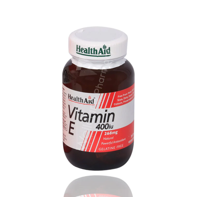 Health Aid Vitamin E 400 Iu Capsules 30'S - Image 3