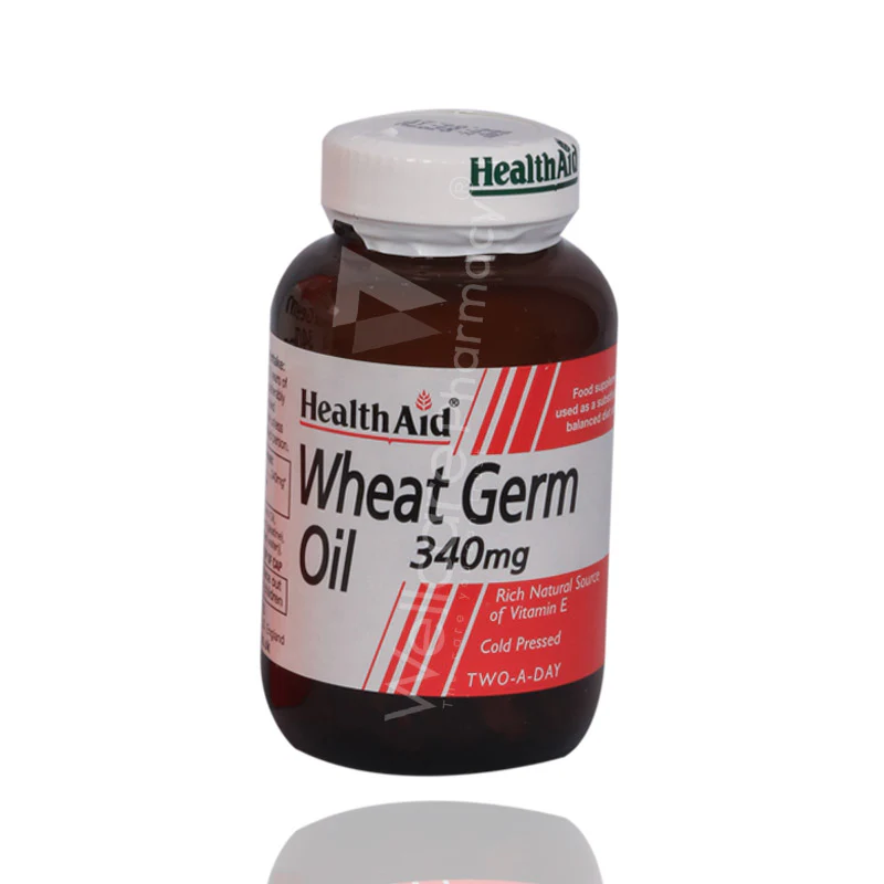 Health Aid Wheat Germ Oil Capsules 60'S - Image 3