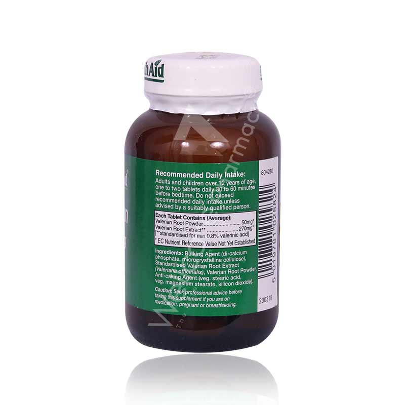 Healthaid Valerian 320mg Tablets 60'S - Image 3
