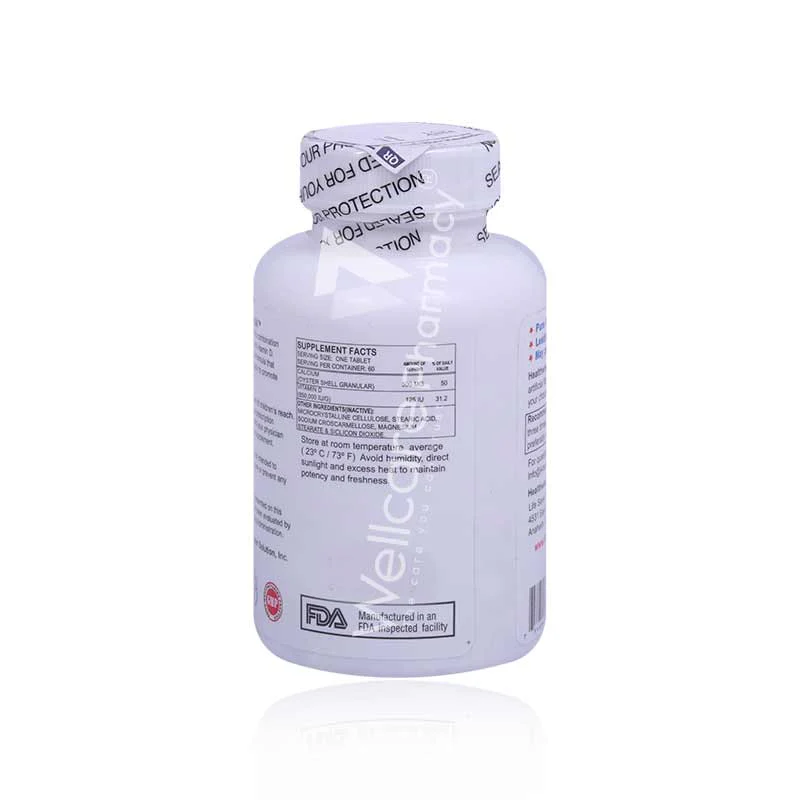 Healthwise Healthy Bones Calcium With Vitamin D Tab 60'S - Image 3