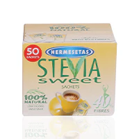 Hermesetas Stevia Sweetener Sachets 50'S - Image 2