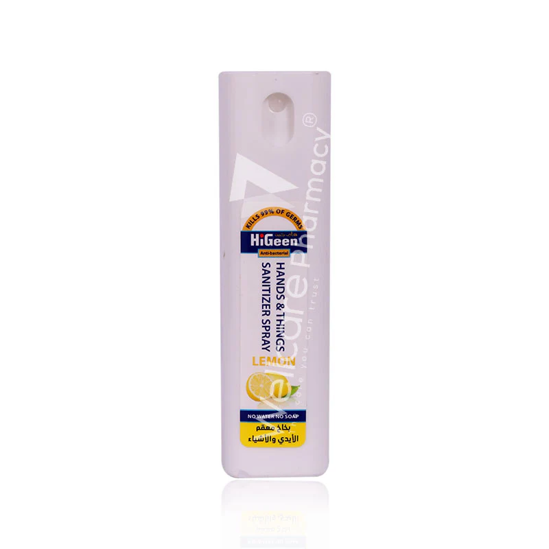 Higeen Hand & Things Sanitizer Spray Lemon 10ml