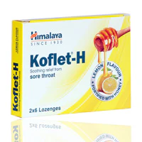 Himalaya Koflet H Lemon Throat Lozenges 12'S - Image 2