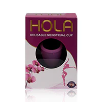 Hola Reusable Menstrual Cup Medium - Image 2