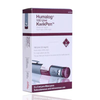 Humalog 100iu Kwikpen 3ml5'S - Image 2