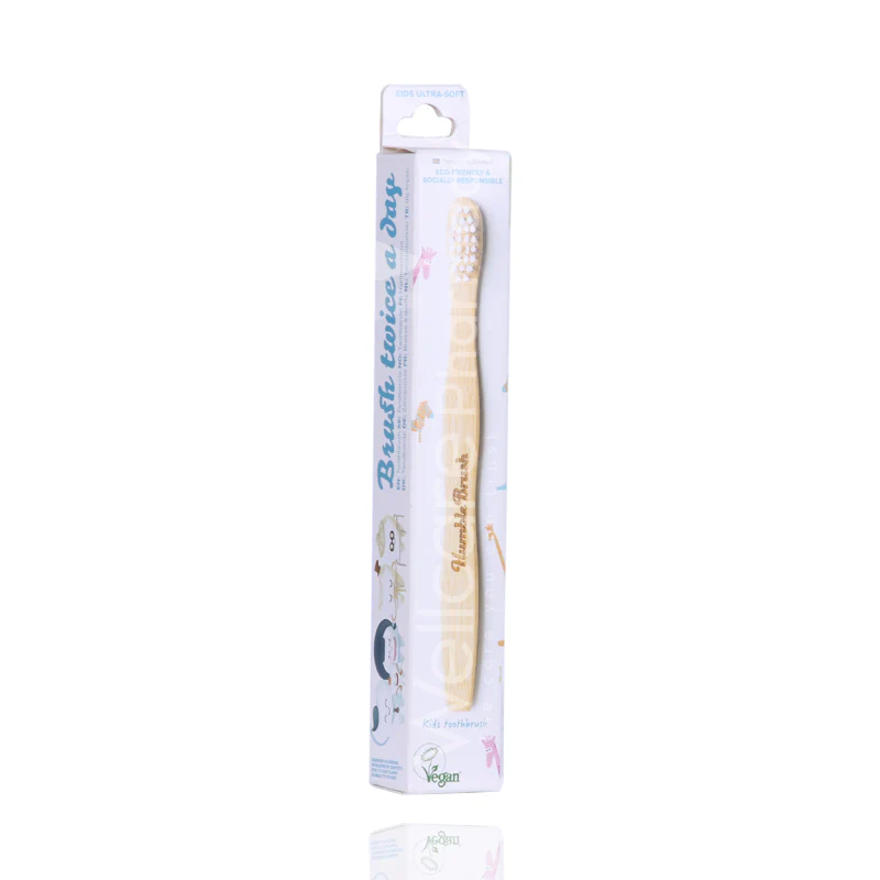 Humble Brush Kids Toothbrush White Ultra Soft