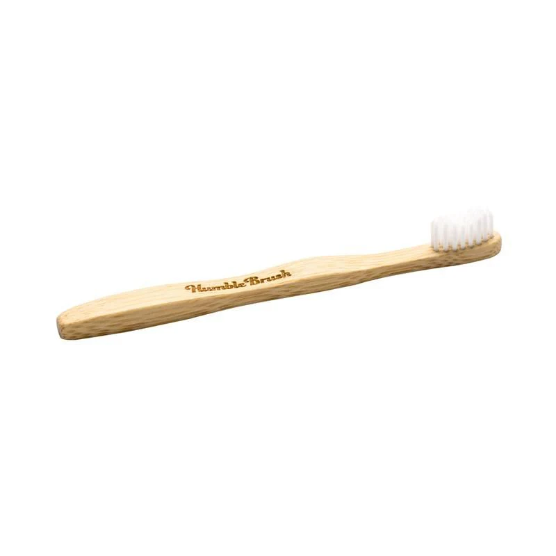 Humble Brush Kids Toothbrush White Ultra Soft - Image 3
