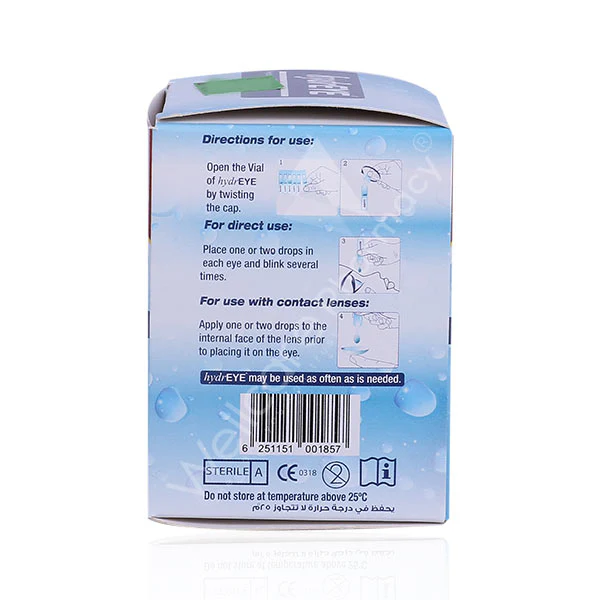 Hydr Dry Eye Relief Drops 1x30'S - Image 3