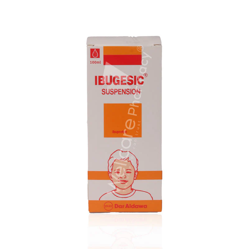 Ibugesic 100mg/5ml Suspension 100ml