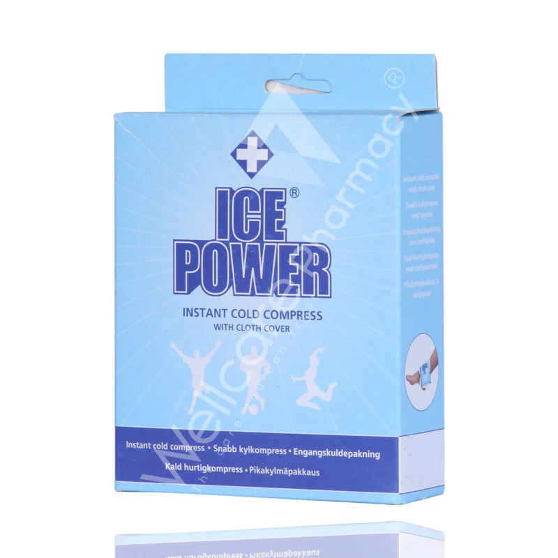 Ice Power Instant Cold Compress With Cover 300gm