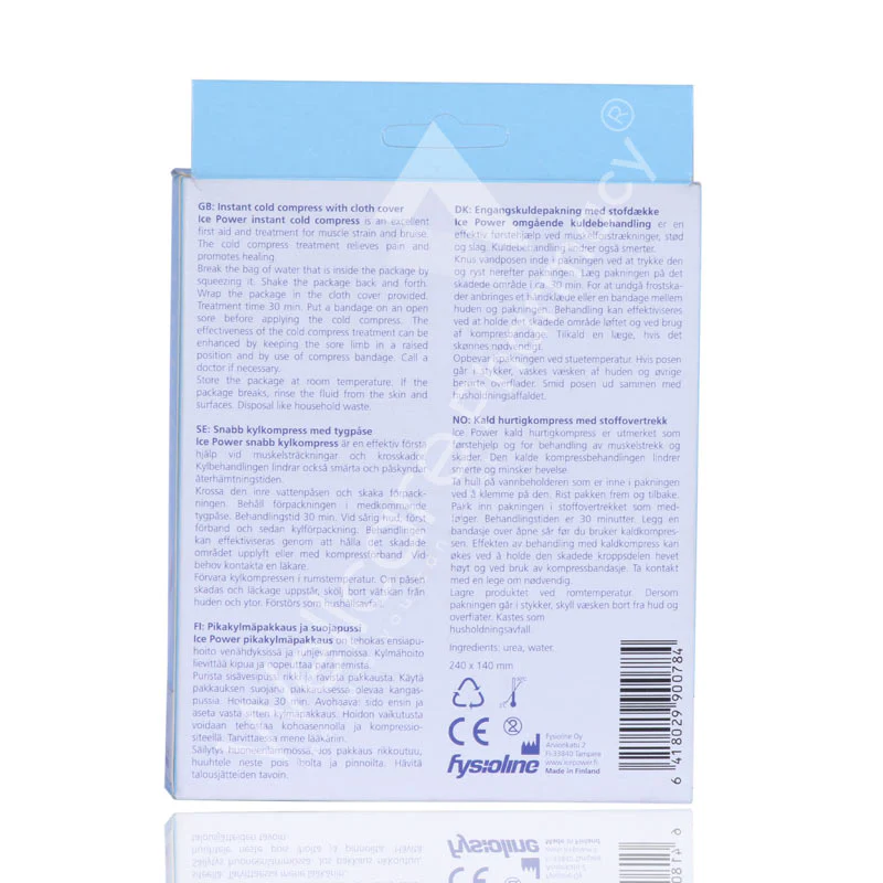 Ice Power Instant Cold Compress With Cover 300gm - Image 3
