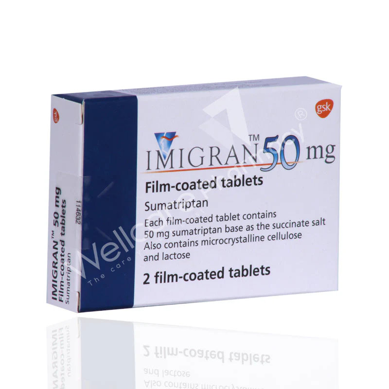 Imigran 50mg Tablets 2'S - Image 3