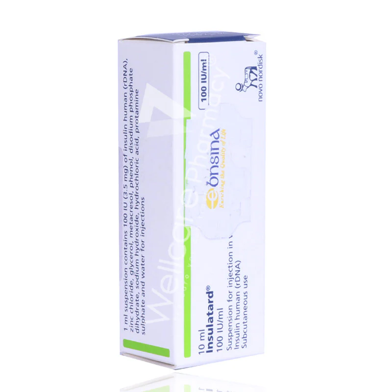 Insulatard Hm 100iu/Ml Amp 10ml 1'S