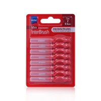 Intermed Ergonomic Interdental Brush Mini Size 0.5mm 1 X 8'S - Image 2