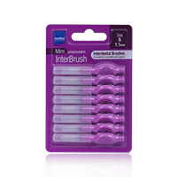 Intermed Ergonomic Interdental Brush Mini Size 1.1mm 1 X 8'S - Image 2