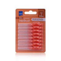 Intermed Ergononic Inter Dental Brush Mini Size 0.45mm 1 X 8'S - Image 2
