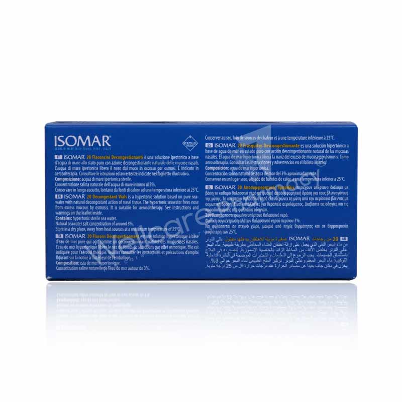 Isomar Decongestant Vials 20x5ml - Image 3