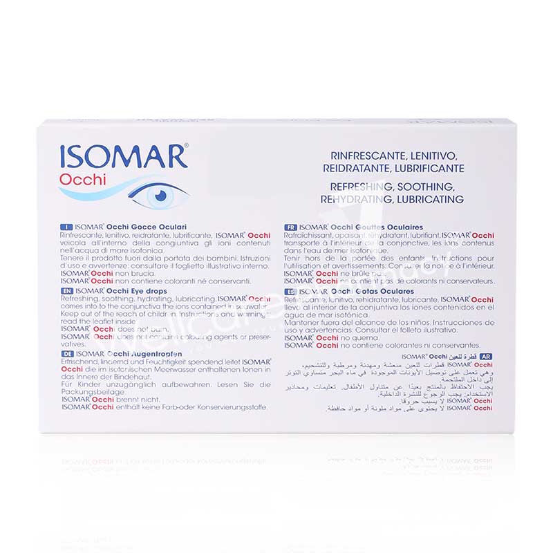Isomar Occhi Eye Drops Monodose 10x0.5ml - Image 3