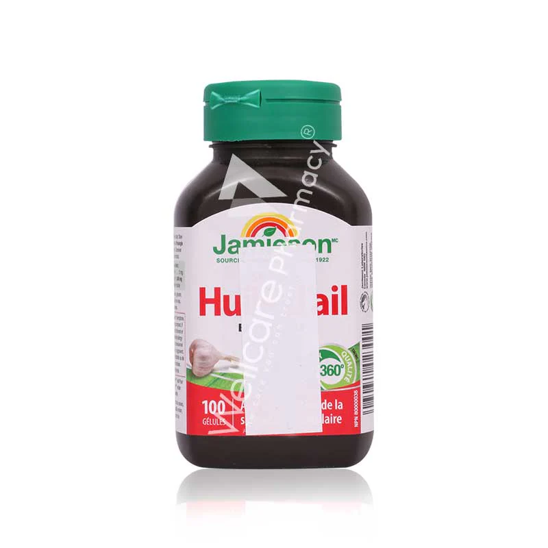 Jamieson Super Garlic Oil 1500mg Softgels 100'S - Image 3