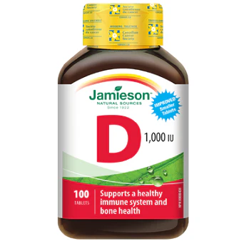 Jamieson Vitamin.D1000iu Tablet 100'S
