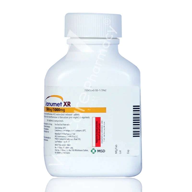 Janumet Xr 50/1000mg Tablets 56 - Image 3